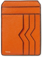 Valextra - Pebble-Grain Leather Cardholder