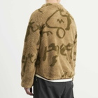 KA_YO_Prototype Men's Petroglyph Fleece Jacket in Mole