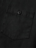 Jungmaven - Topanga Hemp and Cotton-Blend Twill Shirt - Black
