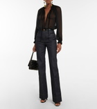 Saint Laurent - Silk chiffon blouse