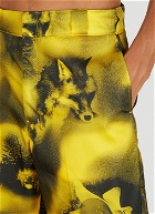 Re-Nylon Graphic Print Shorts in Yellow