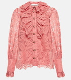 Zimmermann - Kaleidoscope lace blouse