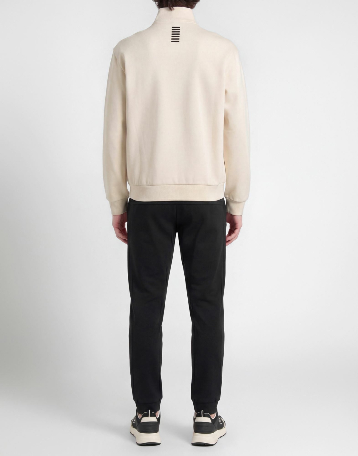 Ea7 Mens Sweatshirt Ivory