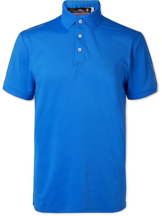 Photo: RLX Ralph Lauren - Airflow Stretch-Jersey Golf Polo Shirt - Blue - S