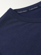 Calvin Klein Underwear - Logo-Print Cotton-Blend Jersey T-Shirt - Blue