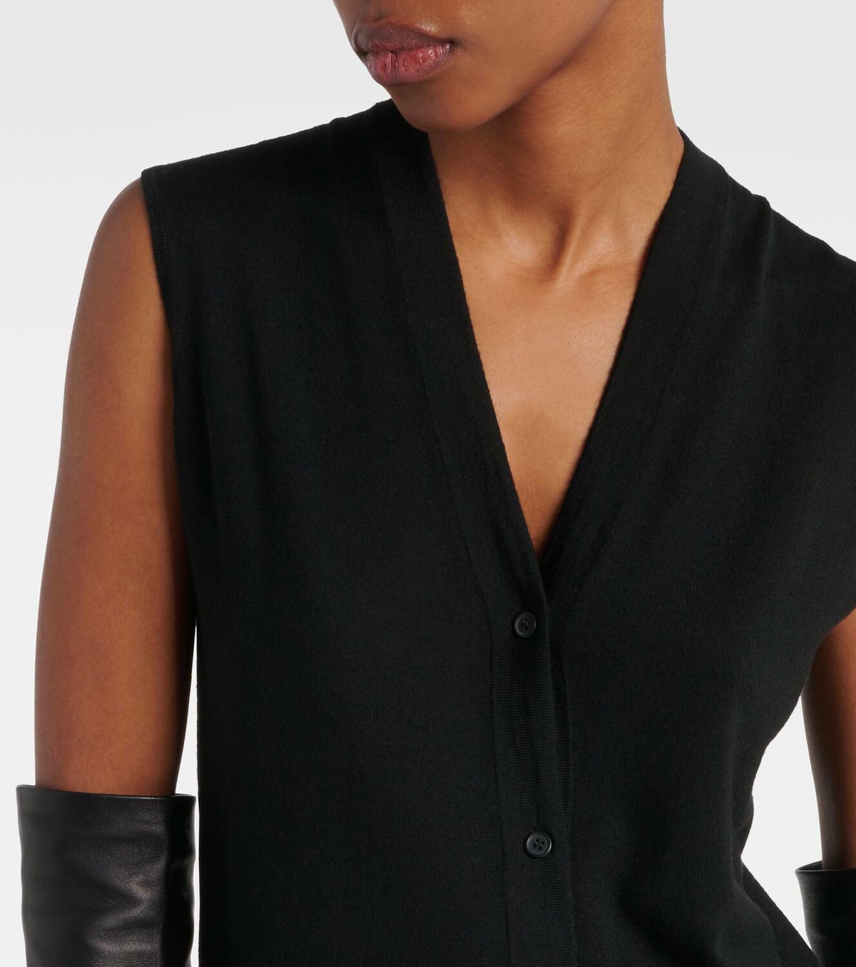 The Row Harrell wool vest