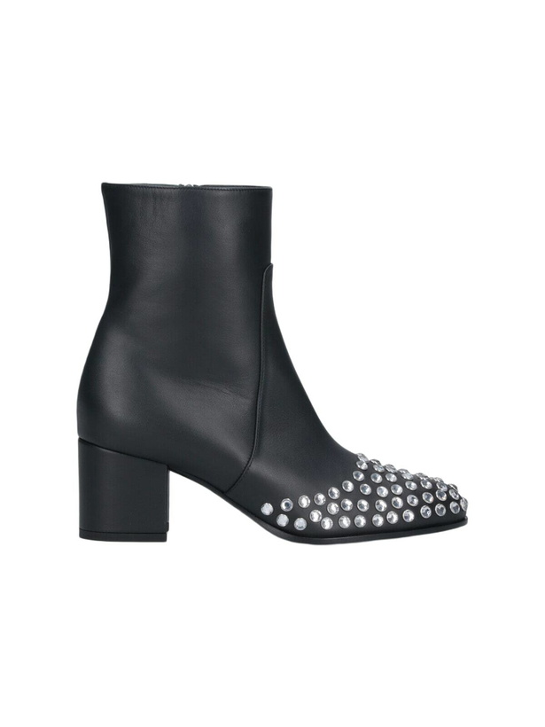 Photo: Alaia Low Ankle Boots With Rhinestones