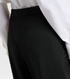 Sportmax Virgin wool pleated balloon pants