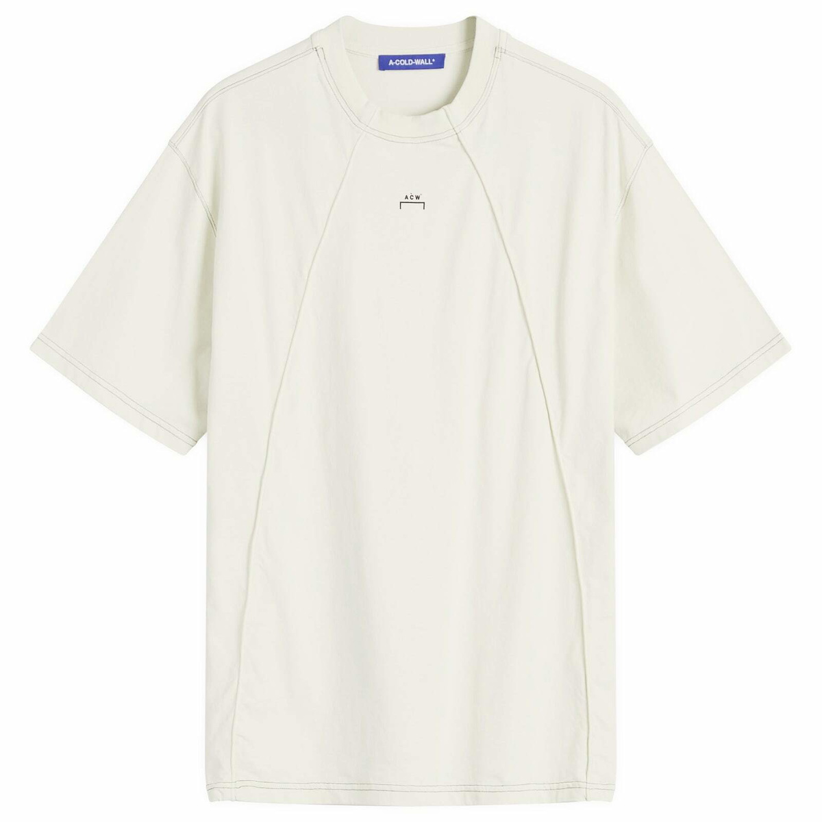 ★A-COLD-WALL★ Aspect Short Sleeve T-Shirt Grey Slate ACWMT A-COLD-WALL* Gray Overdye T-Shirt A-Cold-Wall*
