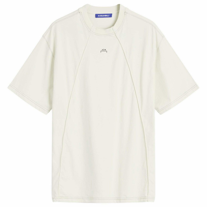 Photo: A-COLD-WALL* Men's Millbank T-Shirt in Beige Bone
