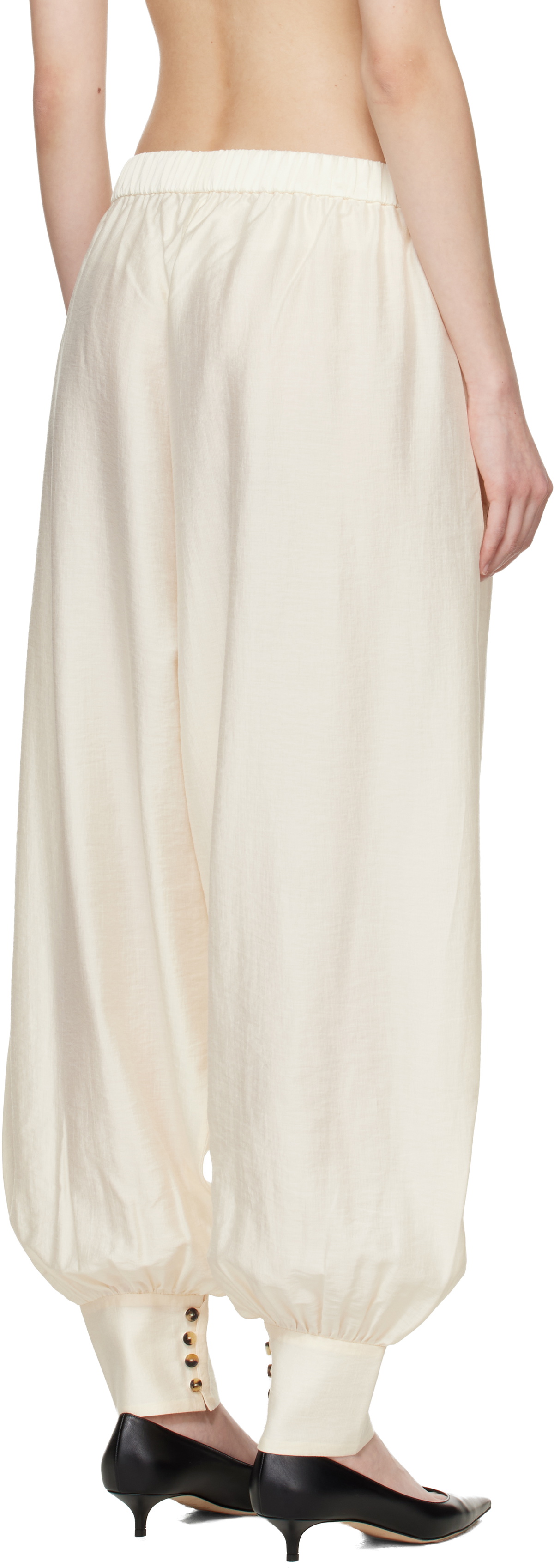 Cordera Off-White Sarouel Trousers