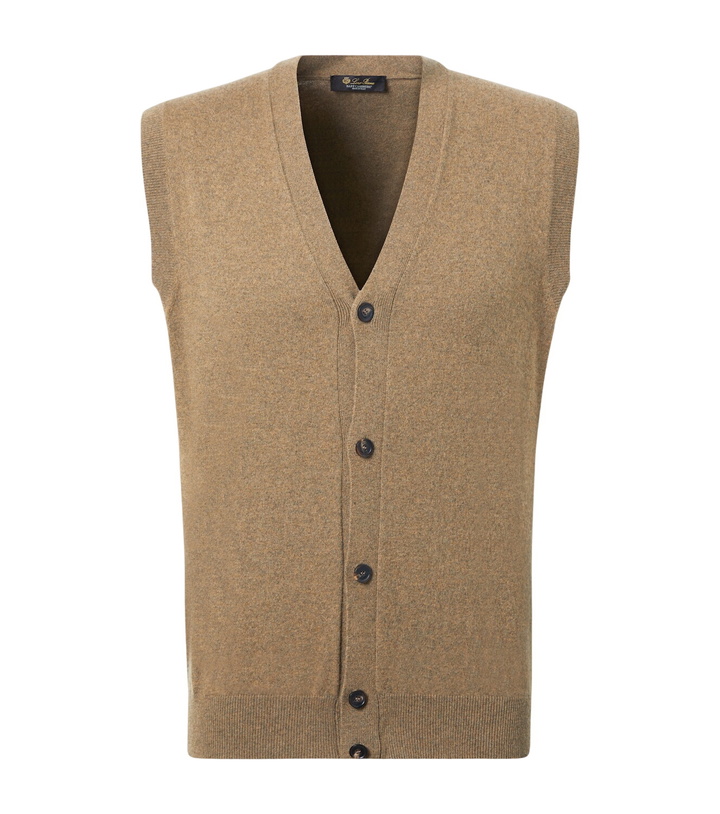 Photo: Loro Piana Cashmere vest