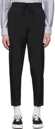 Maison Kitsuné Black City Trousers