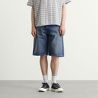 Nudie Jeans Co Men's Zeb Denim Shorts in Mid Blue
