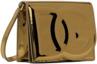 Dolce & Gabbana Gold Small DG Logo Bag
