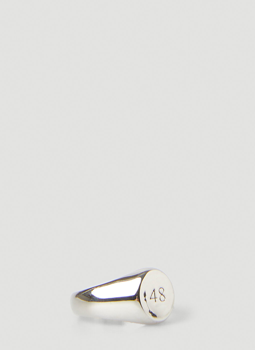 x Deewee USB Signet Ring in Silver D'heygere