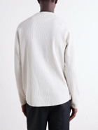 Goldwin - Waffle-Knit T-Shirt - Neutrals