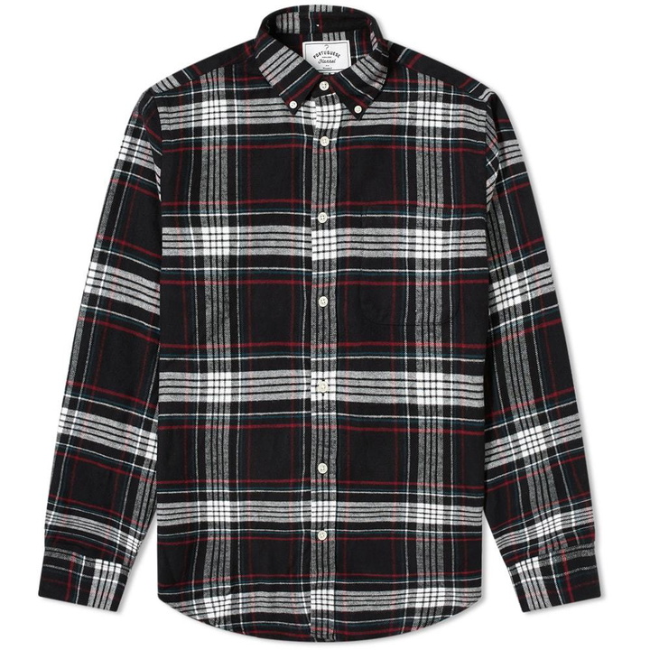 Photo: Portuguese Flannel Button Down Nazare Check Shirt