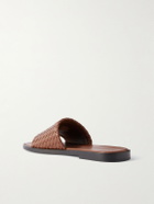 Bottega Veneta - Intrecciato Leather Sandals - Brown