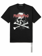 Mastermind World - Printed Cotton-Jersey T-Shirt - Black
