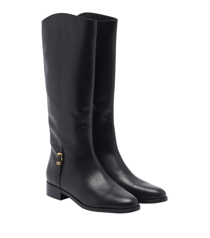 Photo: Veronica Beard Arabelle leather knee-high boots