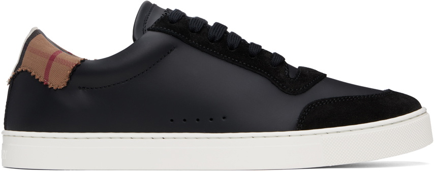 Burberry Black Check Sneakers Burberry