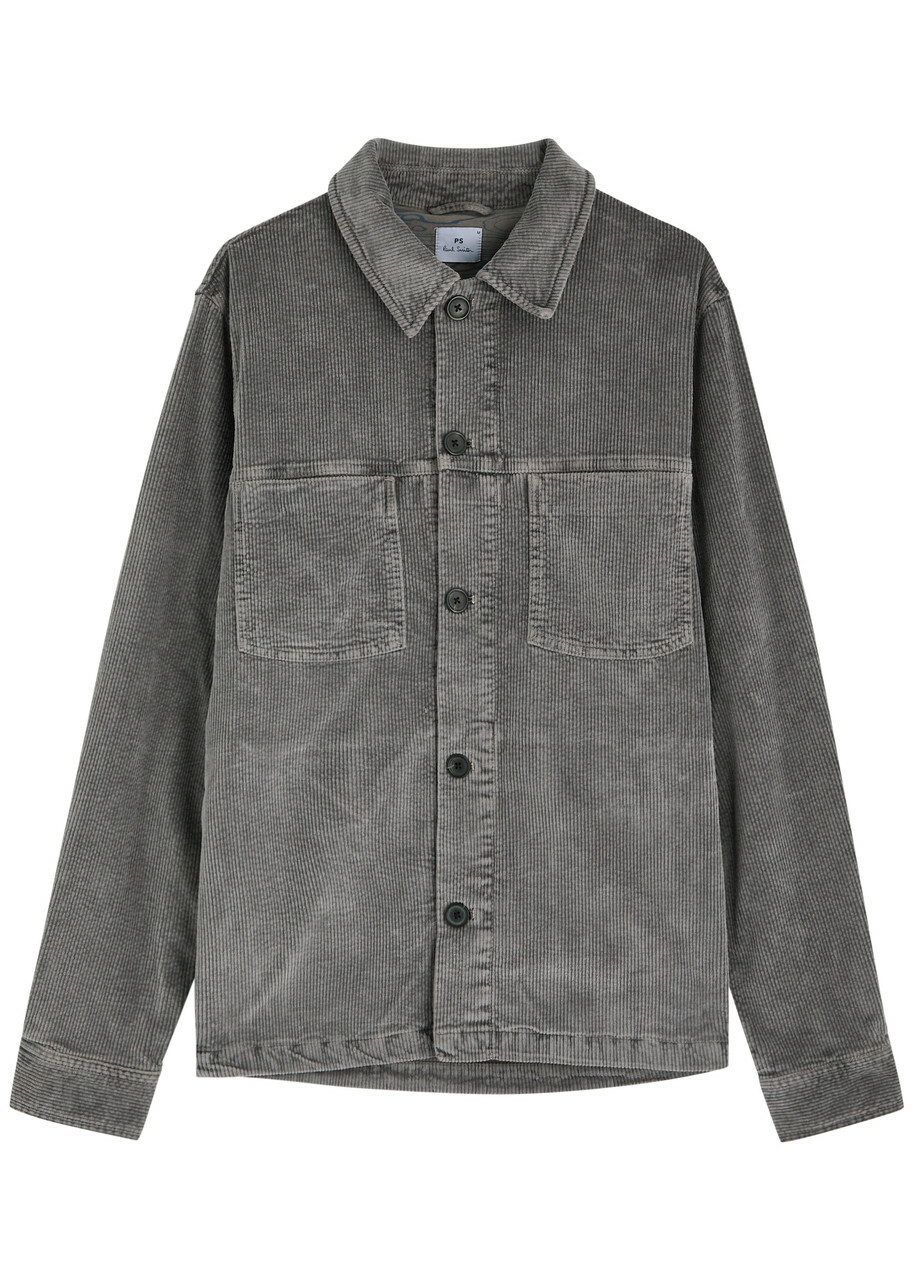 PS Paul Smith Corduroy Jacket Grey PS by Paul Smith