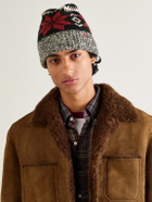 Polo Ralph Lauren - Fair Isle Wool, Cotton and Linen-Blend Beanie