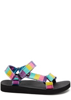 Arizona Love Trekky Mexican Striped Sandals, Sandals, Open Round toe Multicoloured
