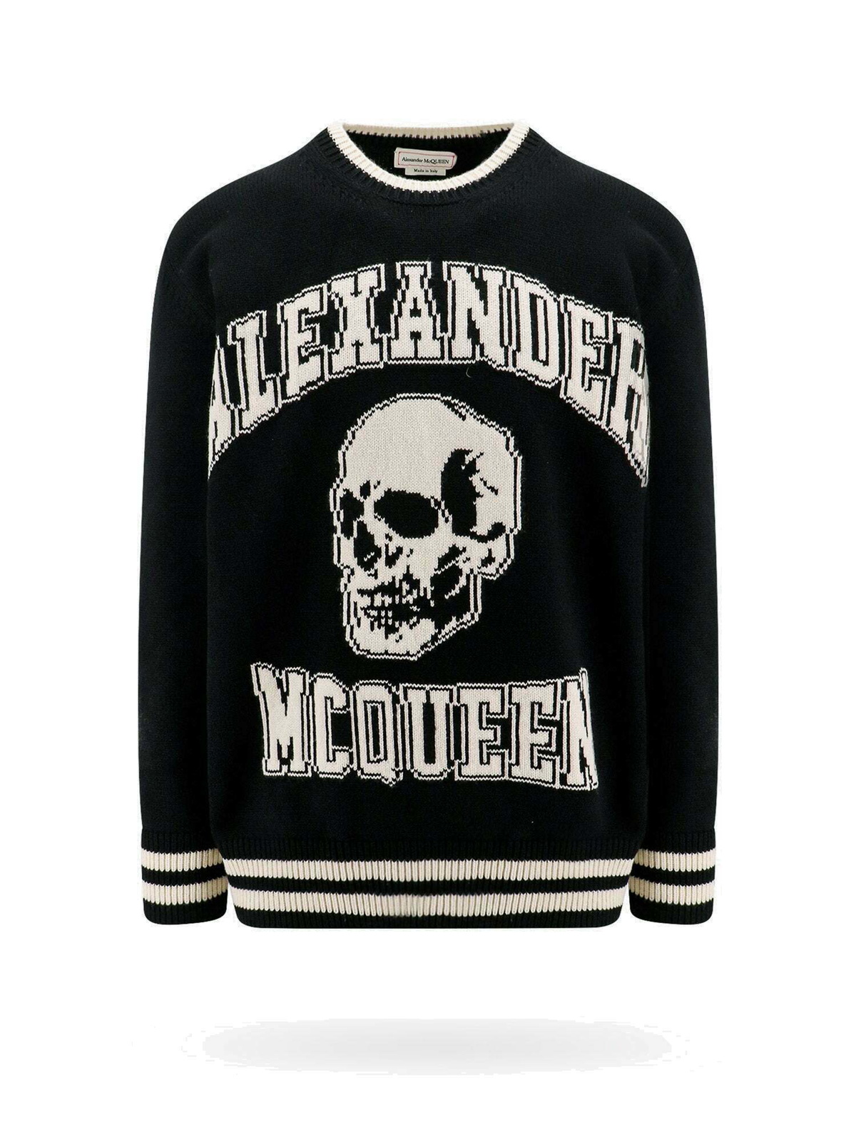 Alexander Mcqueen Sweater Black Mens Alexander McQueen