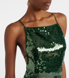 Oséree Marylin sequined maxi dress