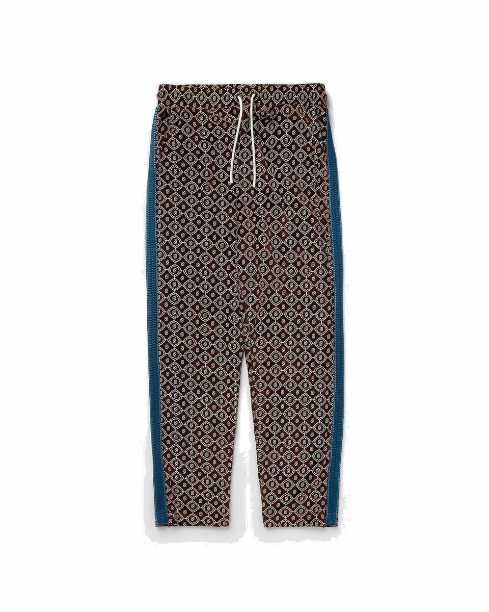 Photo: Drôle De Monsieur Le Pant Velours Monogramme Brown/Beige - Mens - Track Pants