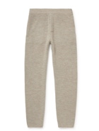 Rag & Bone - Tapered Ribbed Merino Wool Sweatpants - Neutrals