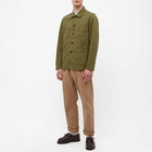 Universal Works Men's Bakers Jacket in Light Olive