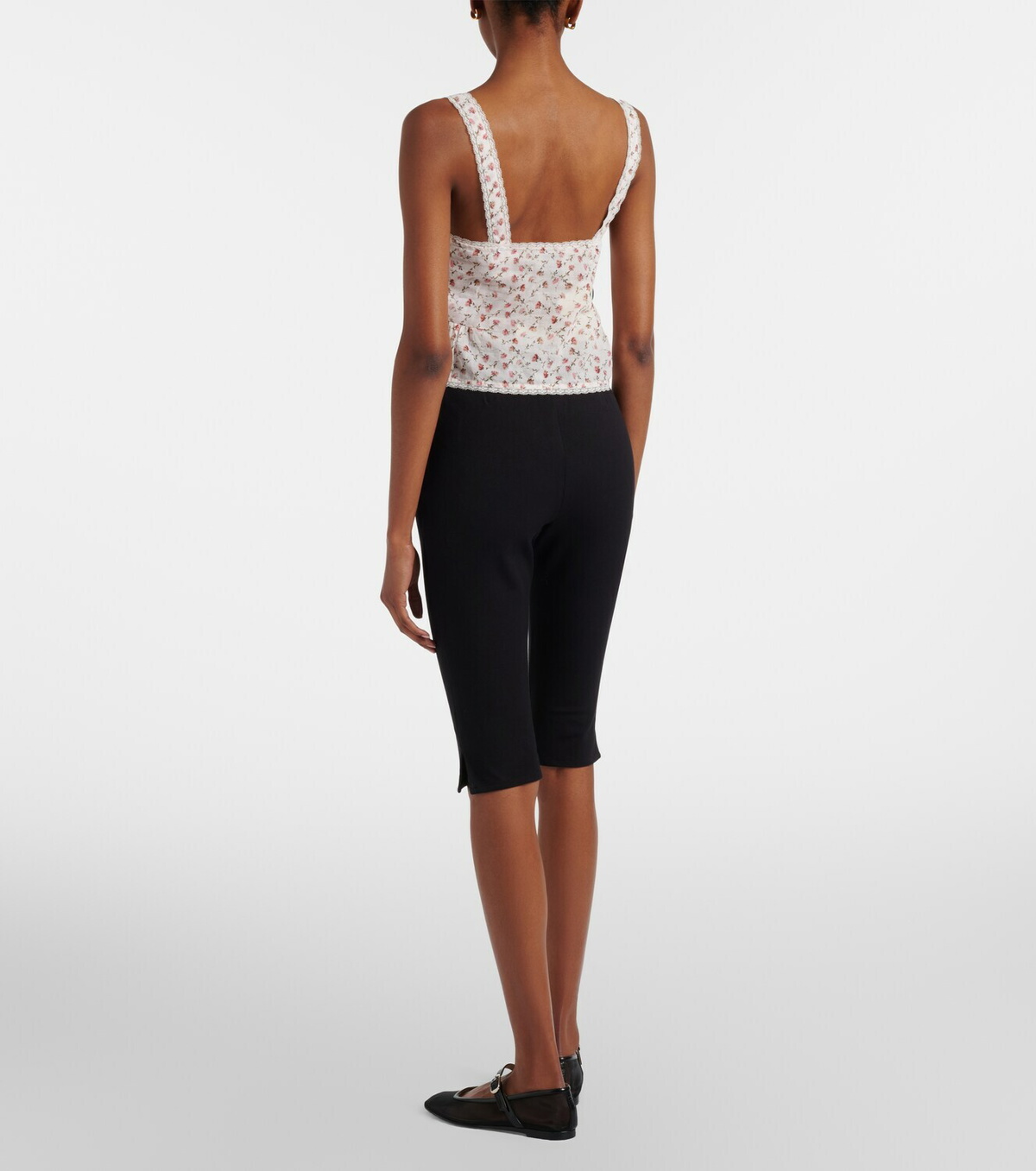 Posse Angelina cotton-blend capri pants