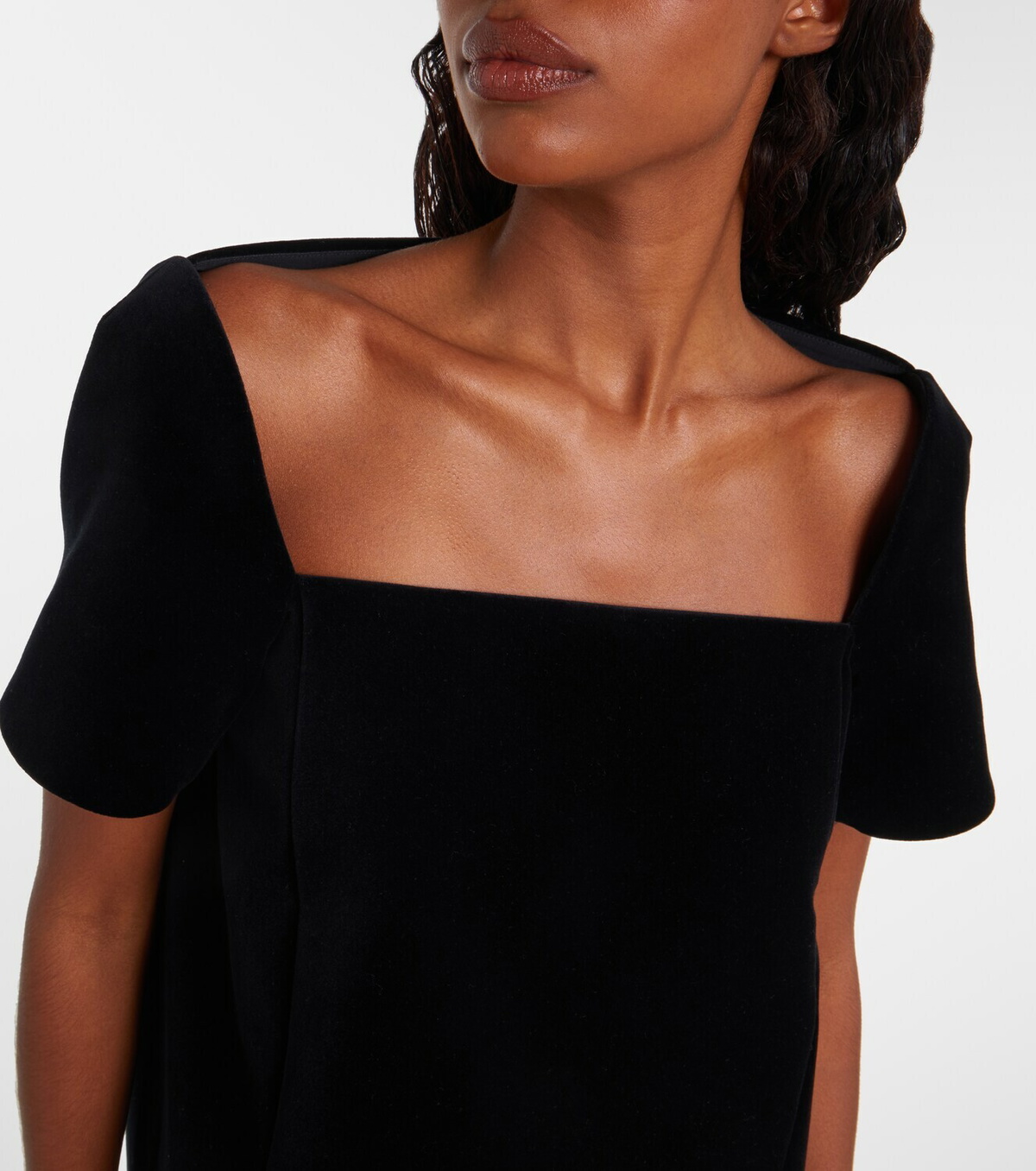Khaite Benji velvet minidress
