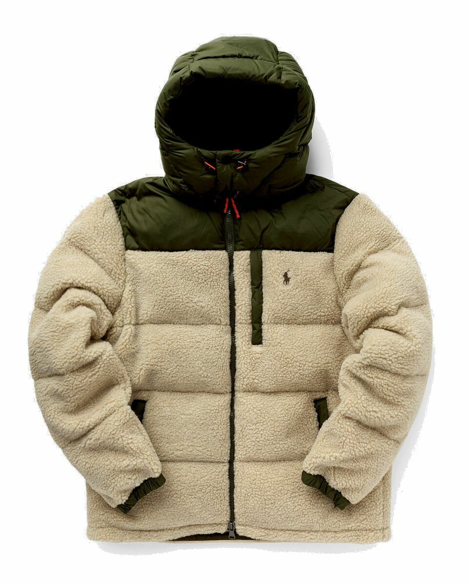 Photo: Polo Ralph Lauren Hipile Elcap Insulated Coat Beige - Mens - Down & Puffer Jackets/Fleece Jackets