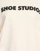 Shoe Womens Sweatshirt Cream