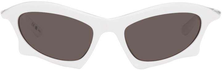 Photo: Balenciaga Silver Bat Sunglasses