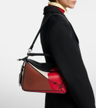 Loewe Puzzle Lion Intarsio Small shoulder bag
