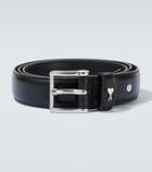 Ami Paris Paris Paris leather belt