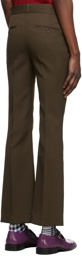 Ernest W. Baker Brown Polyester Trousers