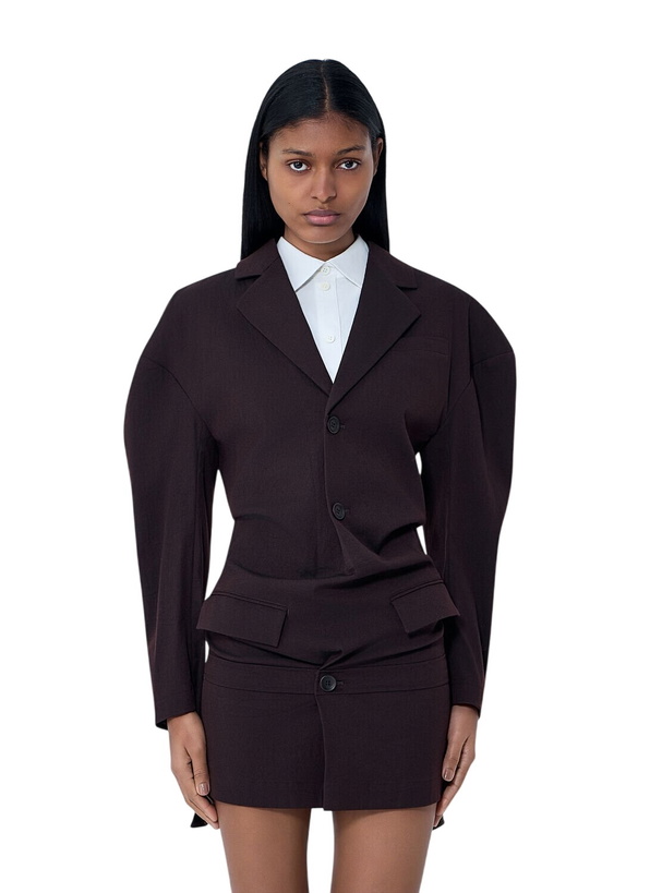 Photo: Issey Miyake Tailored Blazer Mini Dress