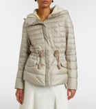 Moncler Raies hooded quilted down jacket