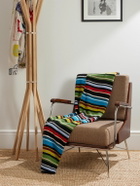 The Elder Statesman - Racing Striped Cashmere Blanket