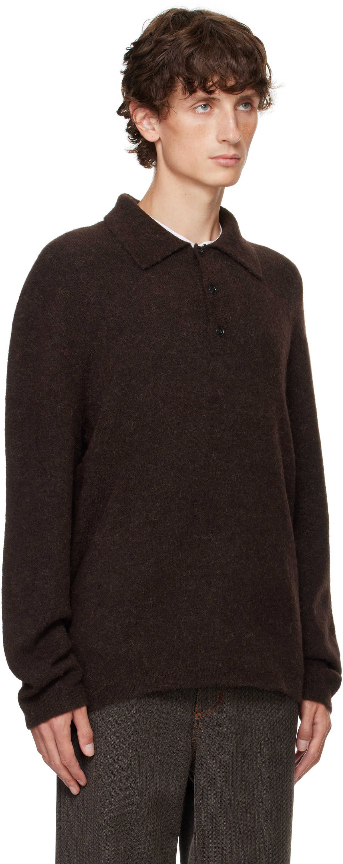 Tiger of Sweden Brown Taylen Polo