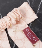 Gucci GG set of 2 silk scrunchies