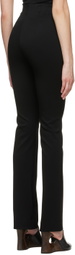 Atlein Black Viscose Trousers
