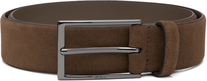 Photo: BOSS Tan Suede Belt
