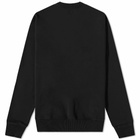 AMI Women's Tonal ADC Sweat in Black/Red